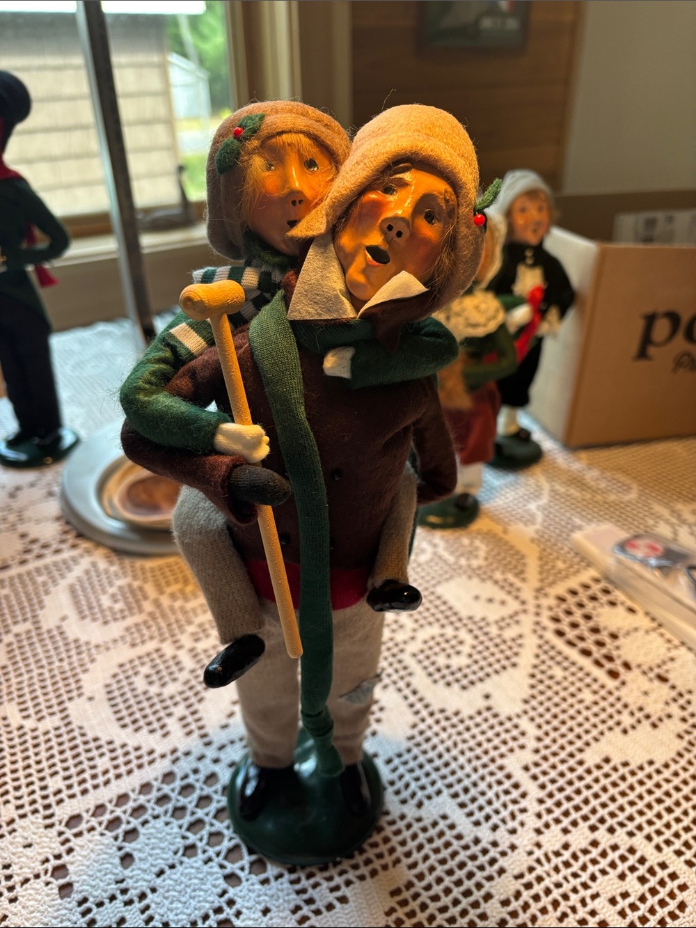 Bob Cratchit & Tiny Tim